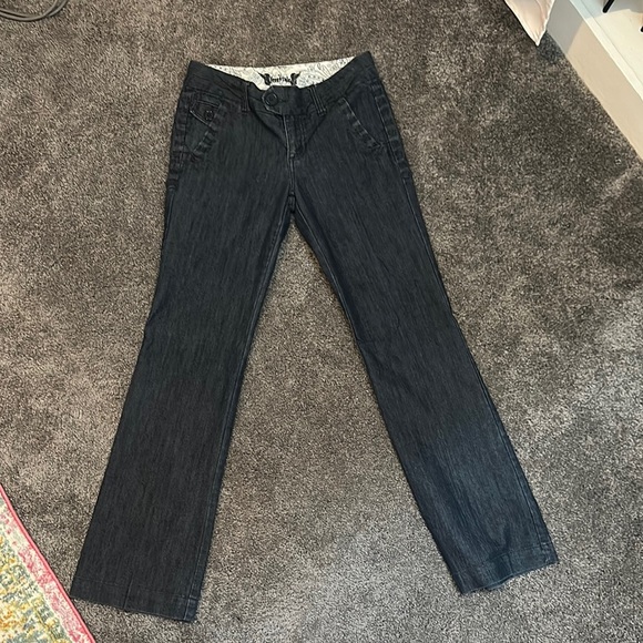Freestyle Black Denim Pants - Picture 1 of 2